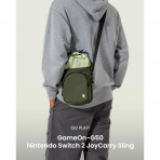 tomtoc Nintendo Switch 2 Askl apraz anta-Green