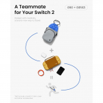 tomtoc Nintendo Switch 2 Askl apraz anta-Gray