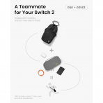 tomtoc Nintendo Switch 2 Askl apraz anta-Black