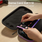tomtoc Nintendo Switch 2 Uyumlu Askl anta-Iris Purple
