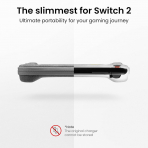 tomtoc Nintendo Switch 2 Uyumlu Askl anta-Gray