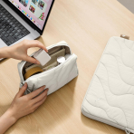 tomtoc Puffy Organizer anta -Snowberg