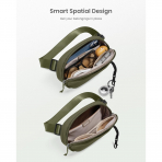 tomtoc SlingBean T32 Ayarlanabilir Bel antas-Green