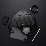 tomtoc Tanabilir Saklama antas-Black Plaid 
