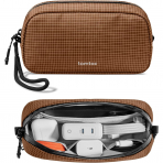 tomtoc Tanabilir Saklama antas-Brown Plaid 
