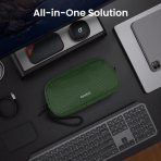 tomtoc Tanabilir Saklama antas-Green Plaid 