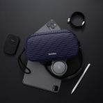 tomtoc Tanabilir Saklama antas-Navy Blue Plaid 