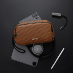 tomtoc Tanabilir Saklama antas-Brown Plaid 