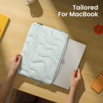 tomtoc Terra A27 MacBook Neo Laptop �antas� (13 in�)-Lakeshore