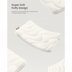 tomtoc Terra A27 Puffy Laptop �antas� (16 in�)-Snowberg