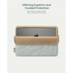 tomtoc Terra A27 Puffy Laptop �antas� (16 in�)-Lakeshore