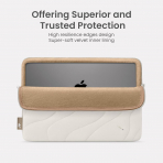 tomtoc Terra A27 Puffy Laptop �antas� Seti (14 in�)-Snowberg