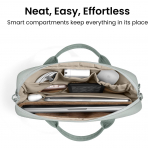 tomtoc Terra A28 Puffy Laptop �antas� (15-16 in�)-Lakeshore