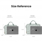 tomtoc Terra A28 Puffy Laptop �antas� (15-16 in�)-Lakeshore