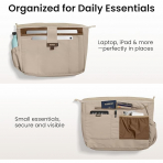 tomtoc Terra T38 Puffy Laptop �antas� (13-14 in�)-Dune Shade