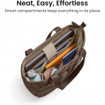 tomtoc Terra T38 Puffy Laptop �antas� (13-14 in�)-Earthshade