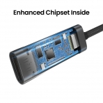 tomtoc USB C to DisplayPort 1.4 Adaptr