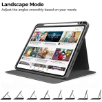 tomtoc iPad Pro Kalem B�lmeli K�l�f (11 in�)-Black