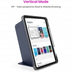 Tomtoc  Modlu iPad 10.Nesil Uyumlu Koruyucu Klf(10.9 in)-Black