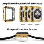 top4cus Apple Watch Silikon Klf (38mm)-Gold