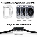 top4cus Apple Watch Silikon Klf (38mm)-Clear