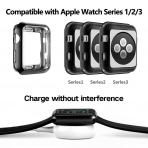top4cus Apple Watch Silikon Klf (38mm)-Black