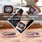 top4cus Apple Watch Silikon Klf (38mm)-Rose Gold