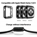 top4cus Apple Watch Silikon Klf (42mm)-Black