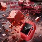 top4cus Apple Watch Ultra 49 mm Koruyucu K�l�f-Red
