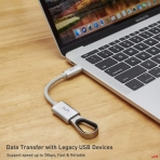 uni USB-C to USB Adaptr (Silver) (2 Adet)