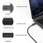 uni USB C to DisplayPort Kablosu (0.9M)