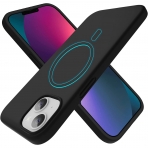 xiwxi Silikon Manyetik iPhone 13 Pro Max Klf-Black