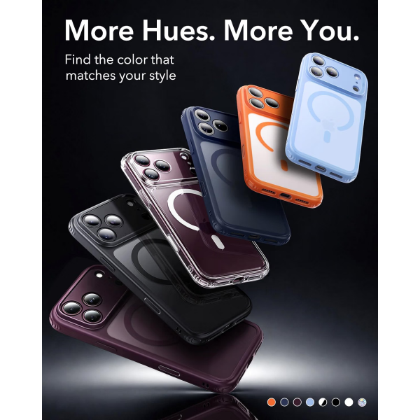ESR Classic Hybrid iPhone 18 Pro Max Manyetik K�l�f -Clear