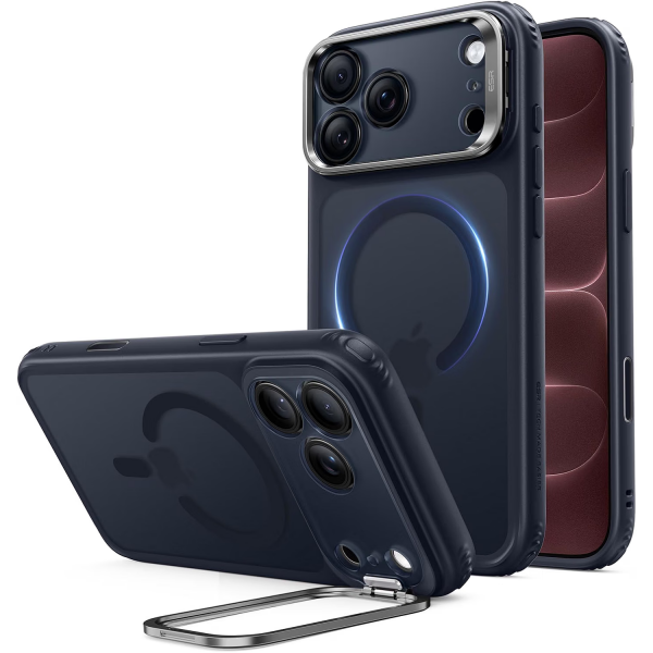 ESR Classic Hybrid iPhone 18 Pro Max Standl� K�l�f-Frosted Blue