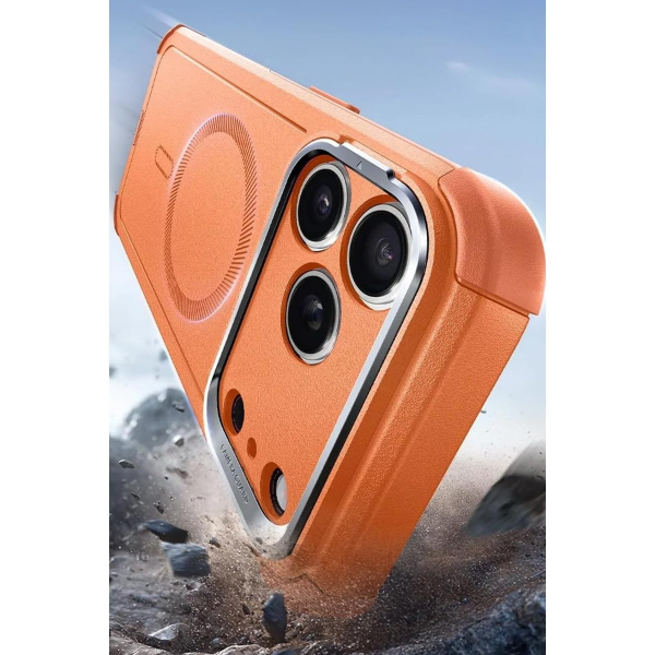 ESR Cyber Tough Flex iPhone 18 Pro Max Stand K�l�f-Orange