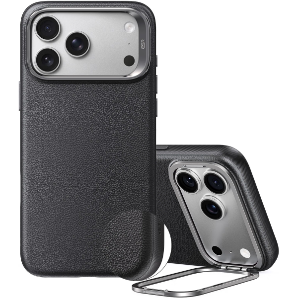 ESR Atelier Flex iPhone 18 Pro Max Standl� K�l�f -Black