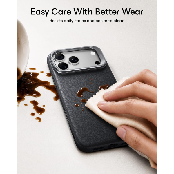 ESR Atelier Flex iPhone 18 Pro Max Standl� K�l�f -Black