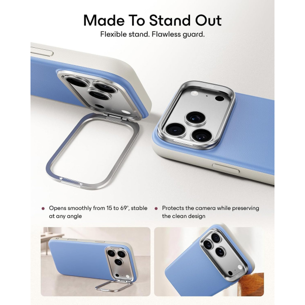 ESR Atelier Flex iPhone 18 Pro Max Standl� K�l�f -Blue