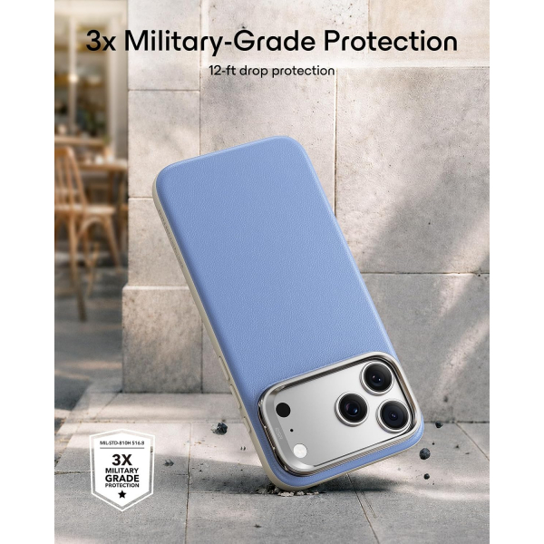 ESR Atelier Flex iPhone 18 Pro Max Standl� K�l�f -Blue