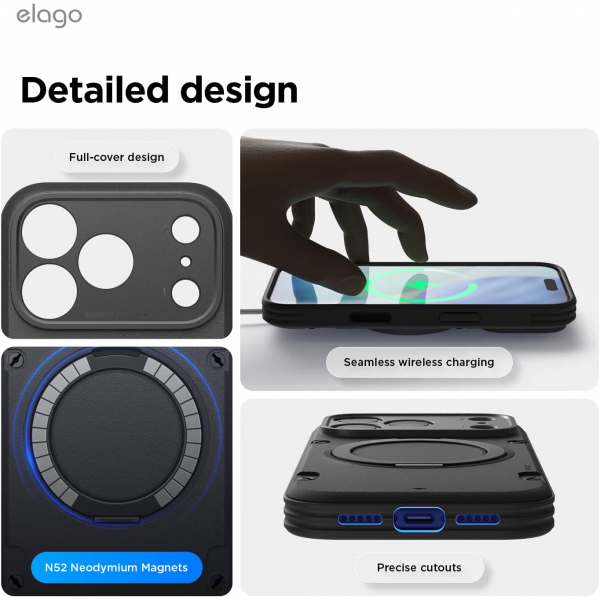 elago 360 iPhone 18 Pro Max D�ner Standl� Z�rhl� K�l�f