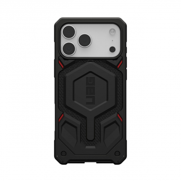 UAG Monarch Pro Kevlar iPhone 18 Pro Manyetik K�l�f-Kevlar Black