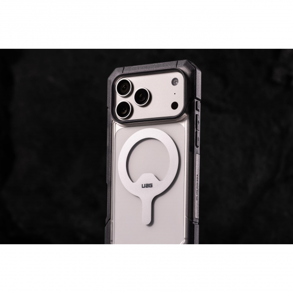 UAG Trooper iPhone 18 Pro K�l�f-Clear/Ash