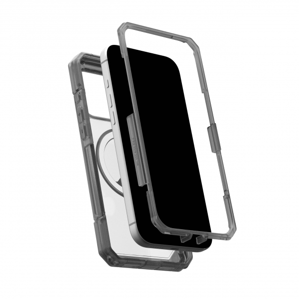 UAG Trooper iPhone 18 Pro K�l�f-Clear/Ash
