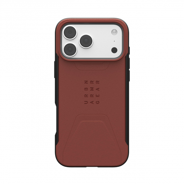 UAG Civilian iPhone 18 Pro K�l�f-Burgundy