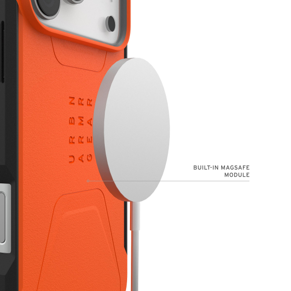 UAG Civilian iPhone 18 Pro K�l�f-Orange