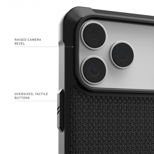UAG Metropolis LT iPhone 18 Pro K�l�f-Kevlar Black