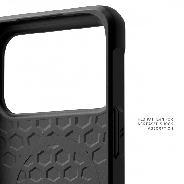 UAG Metropolis LT iPhone 18 Pro K�l�f-Kevlar Black
