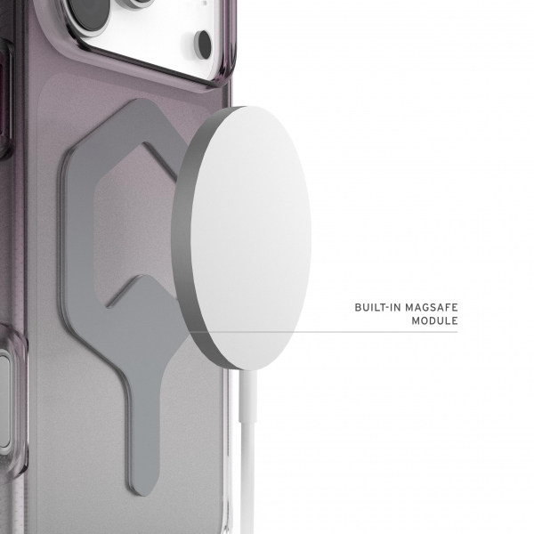 UAG Plyo iPhone 18 Pro K�l�f-Black/Clear Ombre