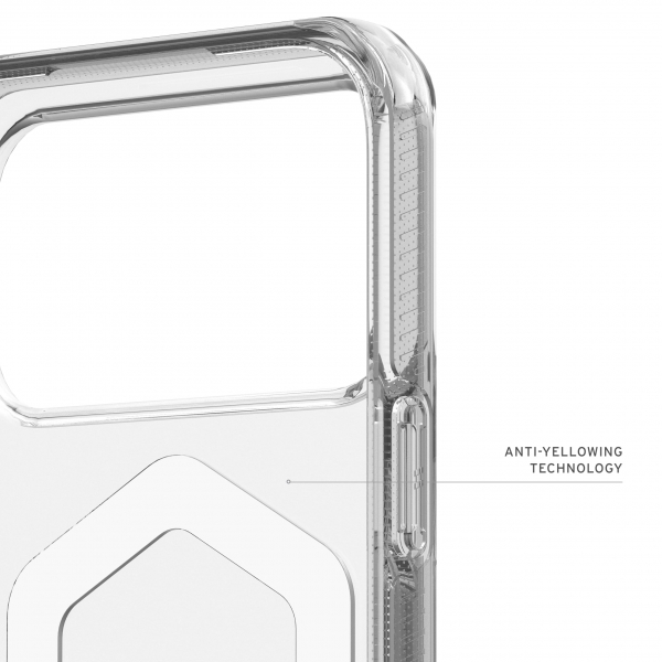 UAG Plyo iPhone 18 Pro K�l�f-Ice/Silver