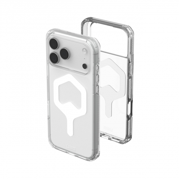 UAG Plyo iPhone 18 Pro K�l�f-Ice/White